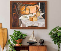 Still Life With Candle by Boris Grigoriev