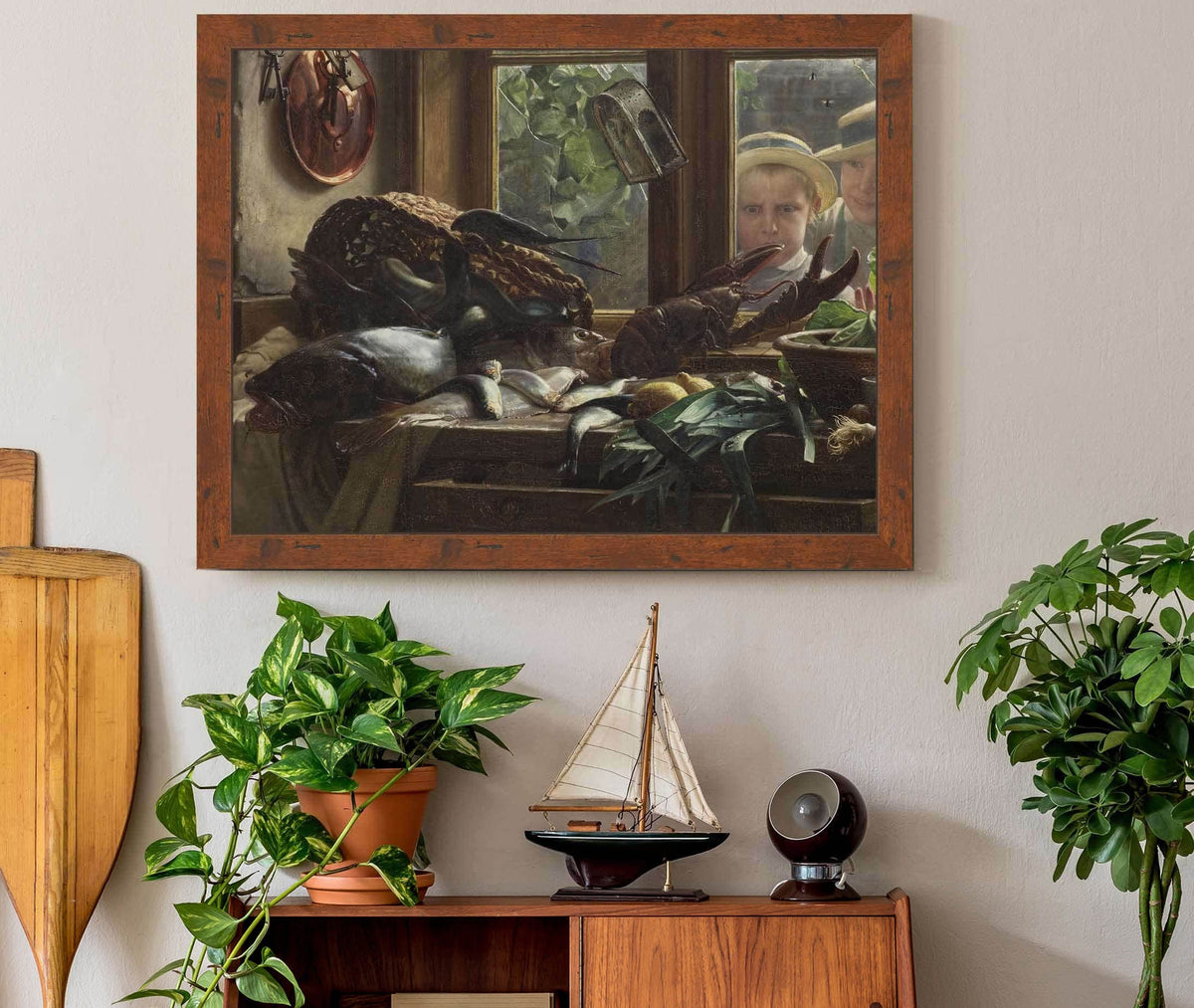 Still Life With Fish by Carl Bloch