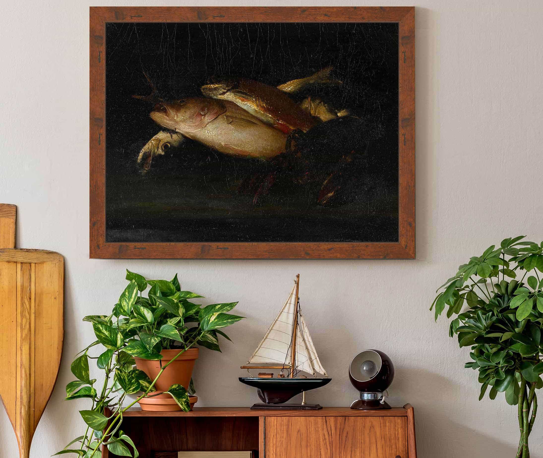 Still Life With Fish by William Merritt Chase