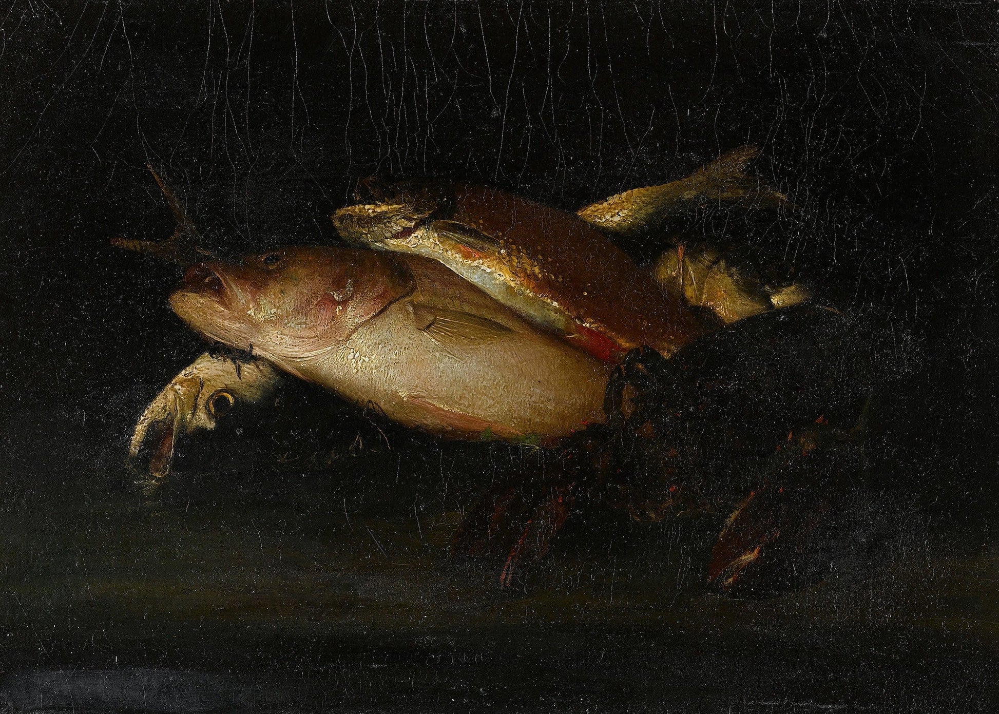 Still Life With Fish by William Merritt Chase