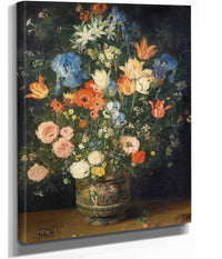 Still Life With Flowers And Insects by Jan Brueghel The Elder