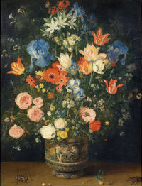 Still Life With Flowers And Insects by Jan Brueghel The Elder