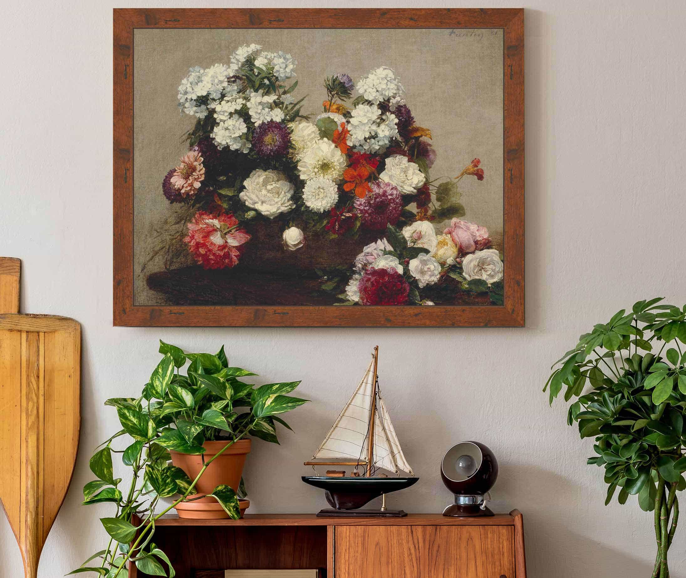 Still Life With Flowers by Henri Fantin Latour