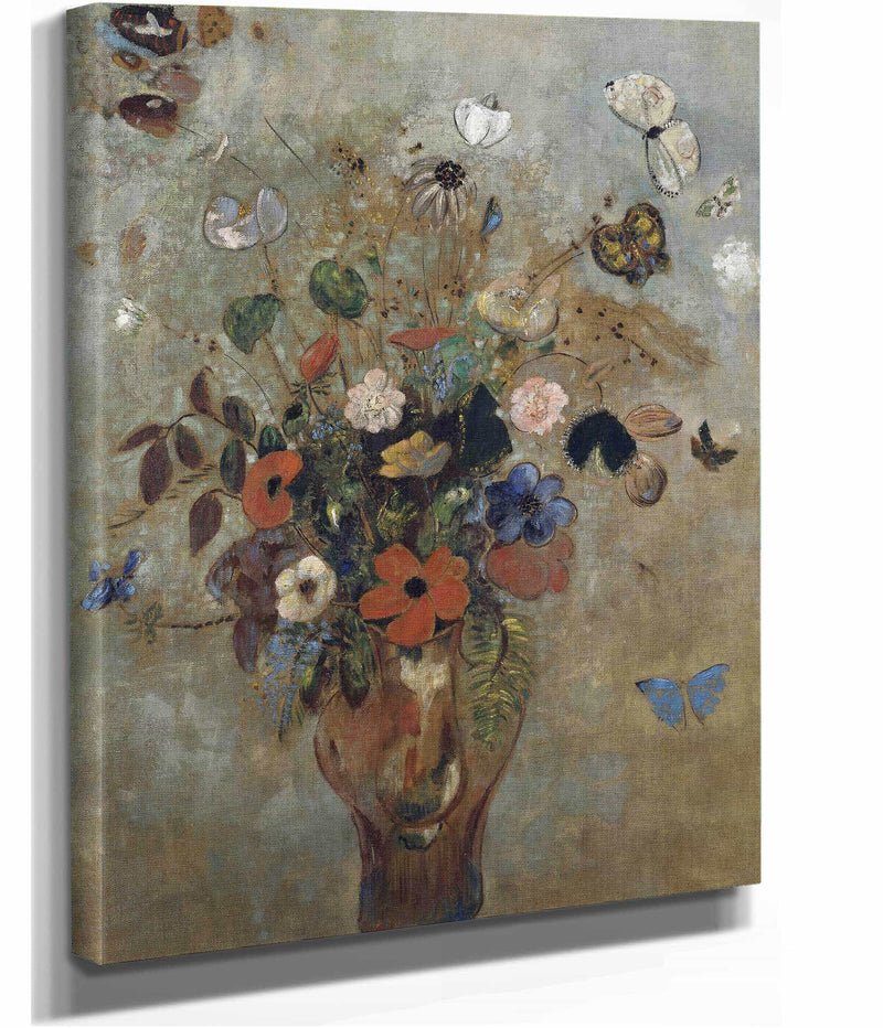 Still Life With Flowers by Odilon Redon
