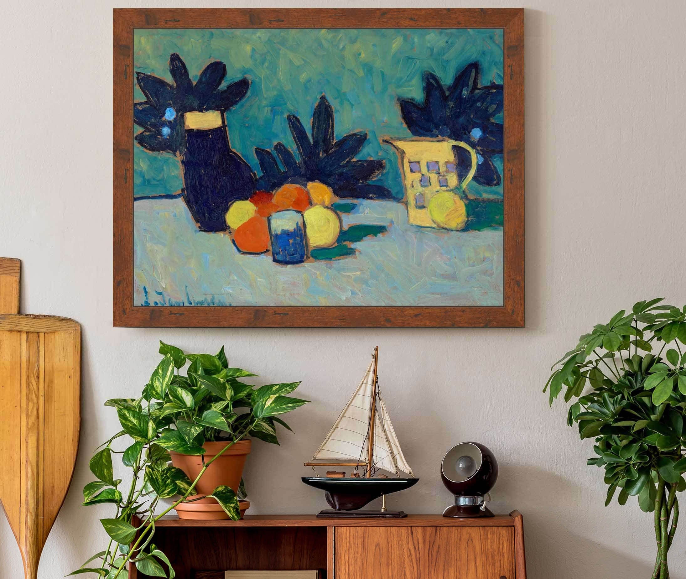 Still Life With Fruit by Alexej Von Jawlensky