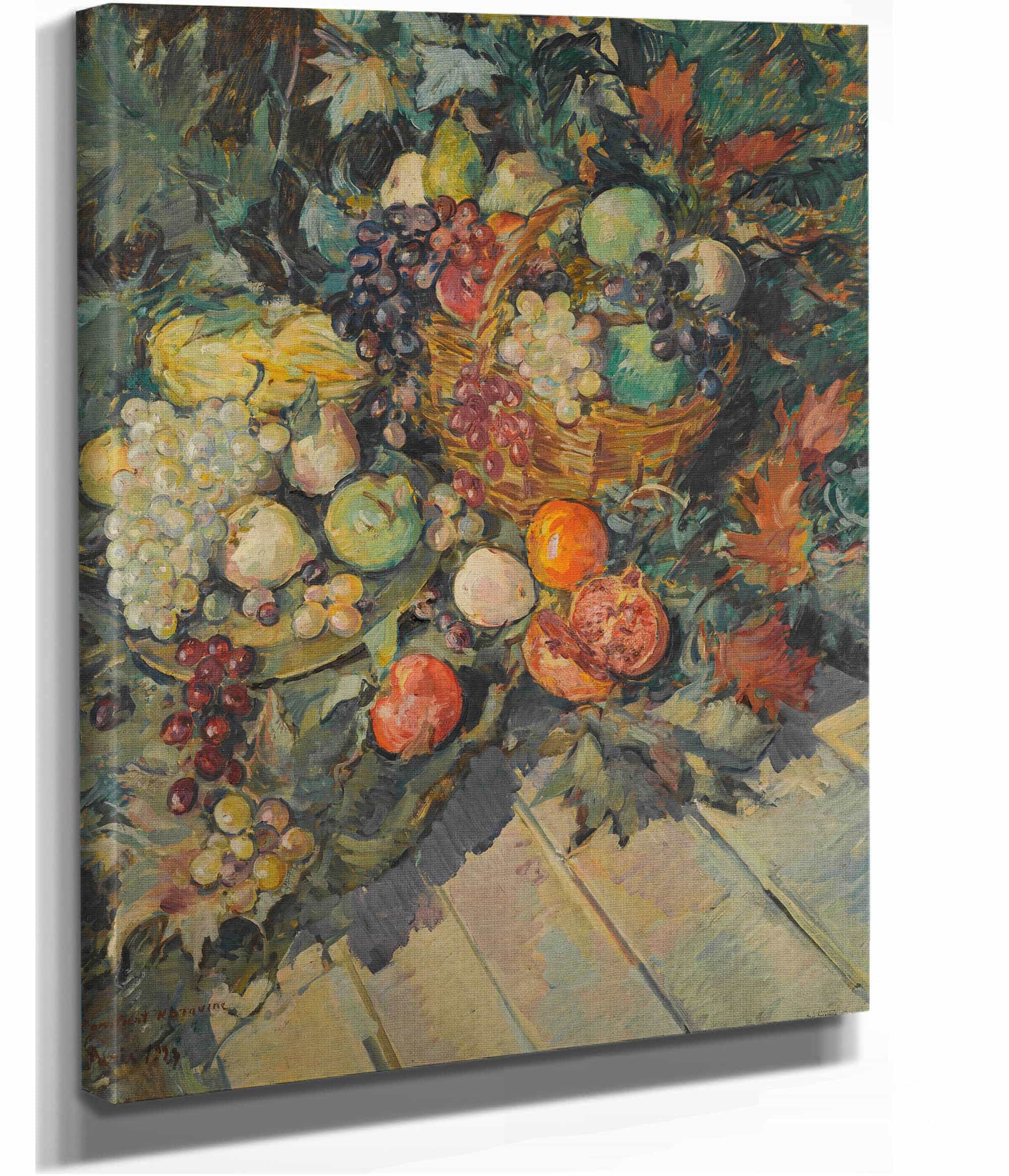 Still Life With Fruit by Konstantin Alexeevich Korovin