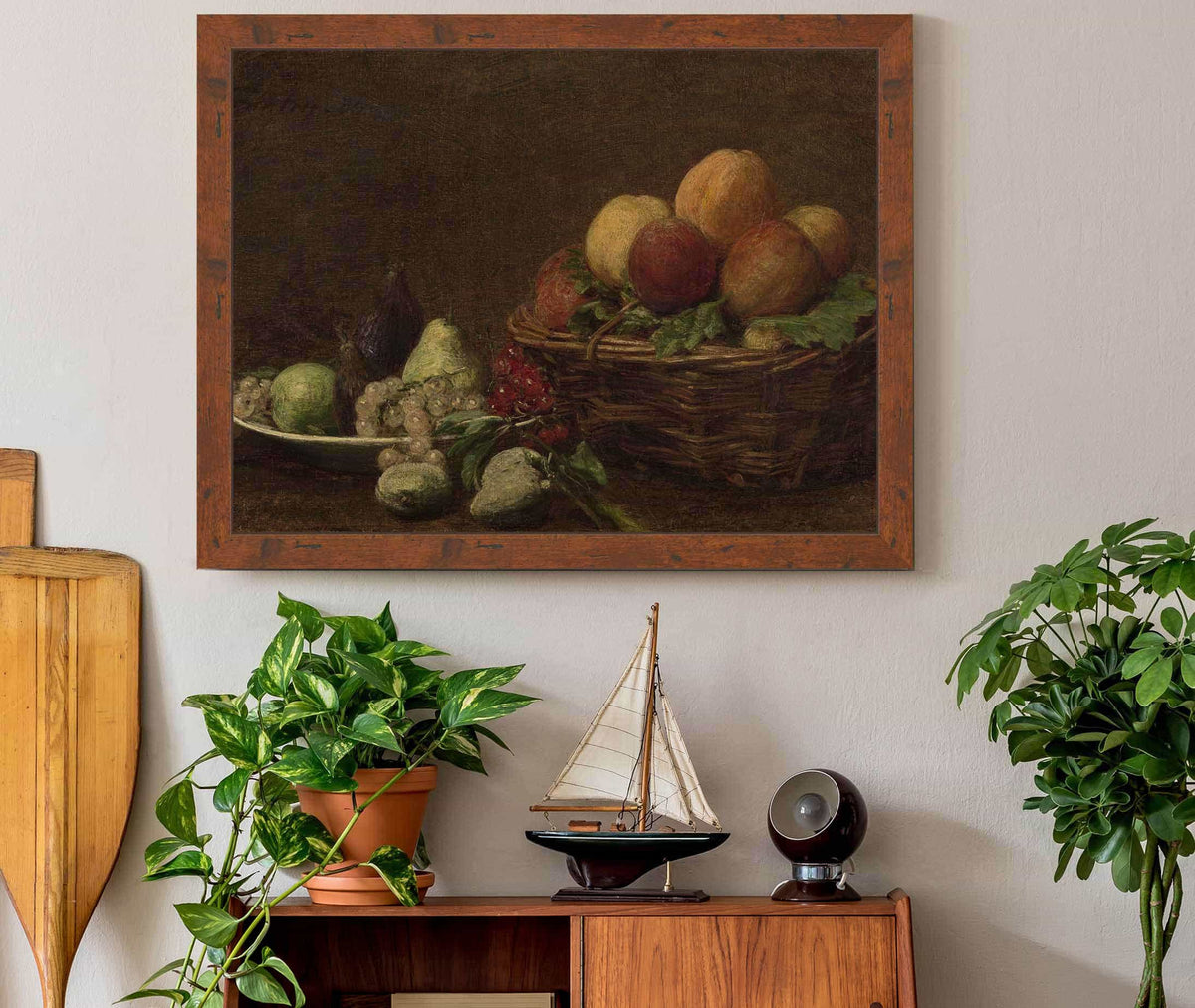 Still Life With Fruit C by Henri Fantin Latour