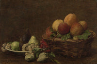 Still Life With Fruit C by Henri Fantin Latour