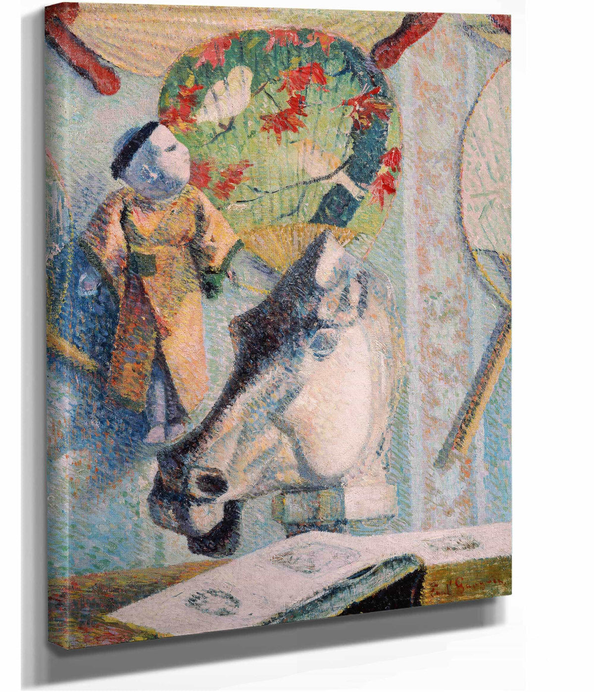 Still Life With Horses Head by Paul Gauguin