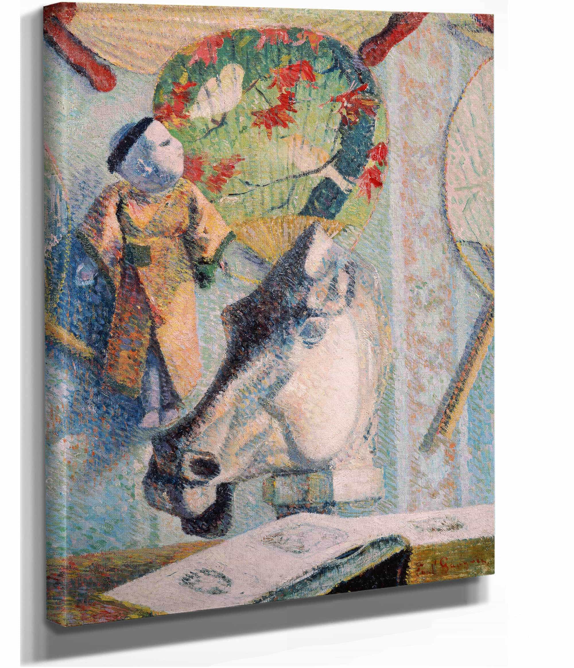 Still Life With Horses Head by Paul Gauguin