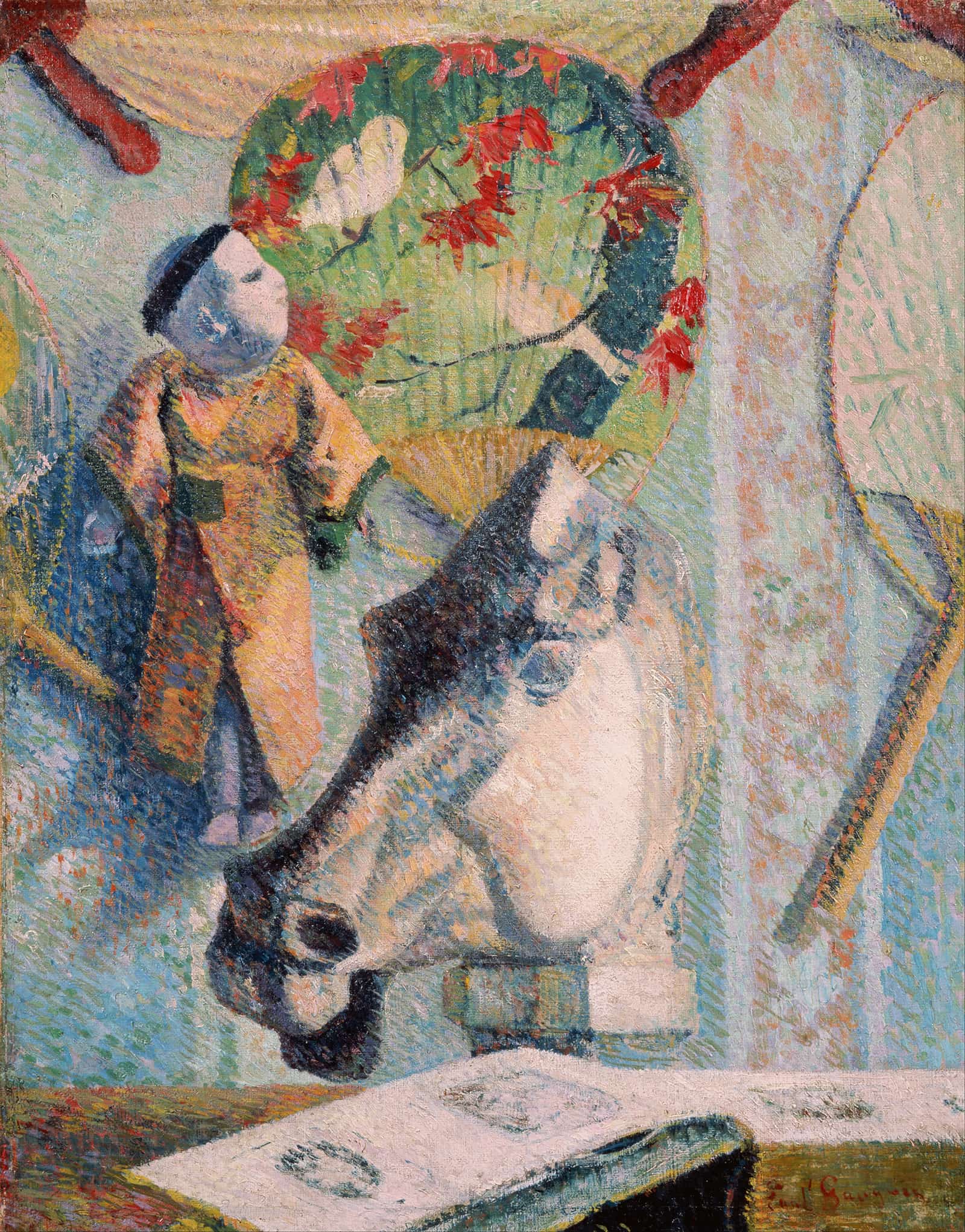 Still Life With Horses Head by Paul Gauguin