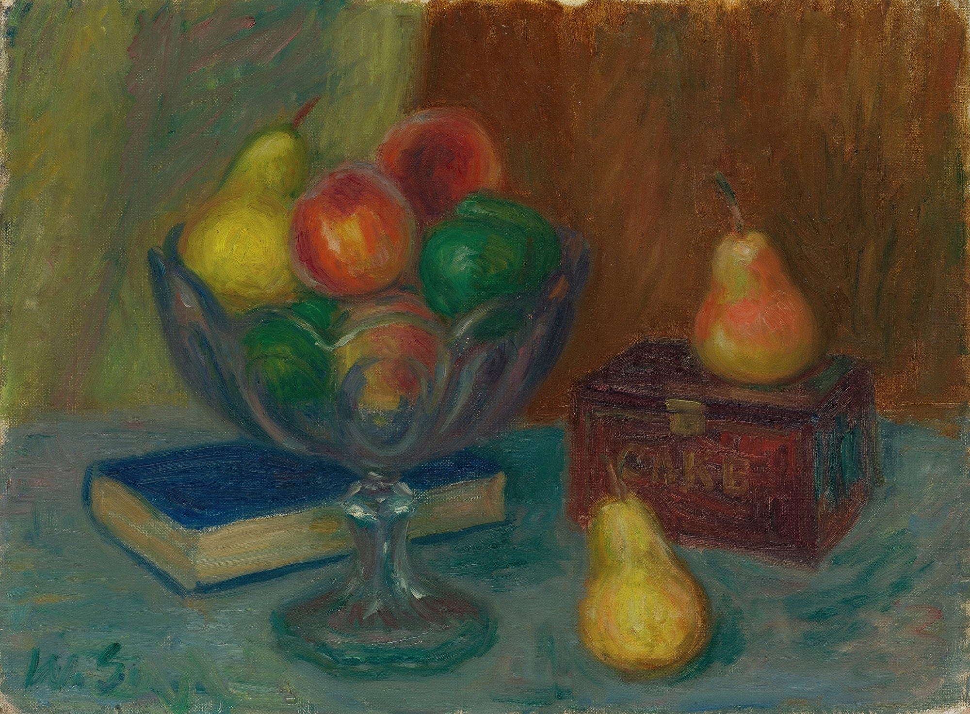 Still Life With Japan Box by William James Glackens