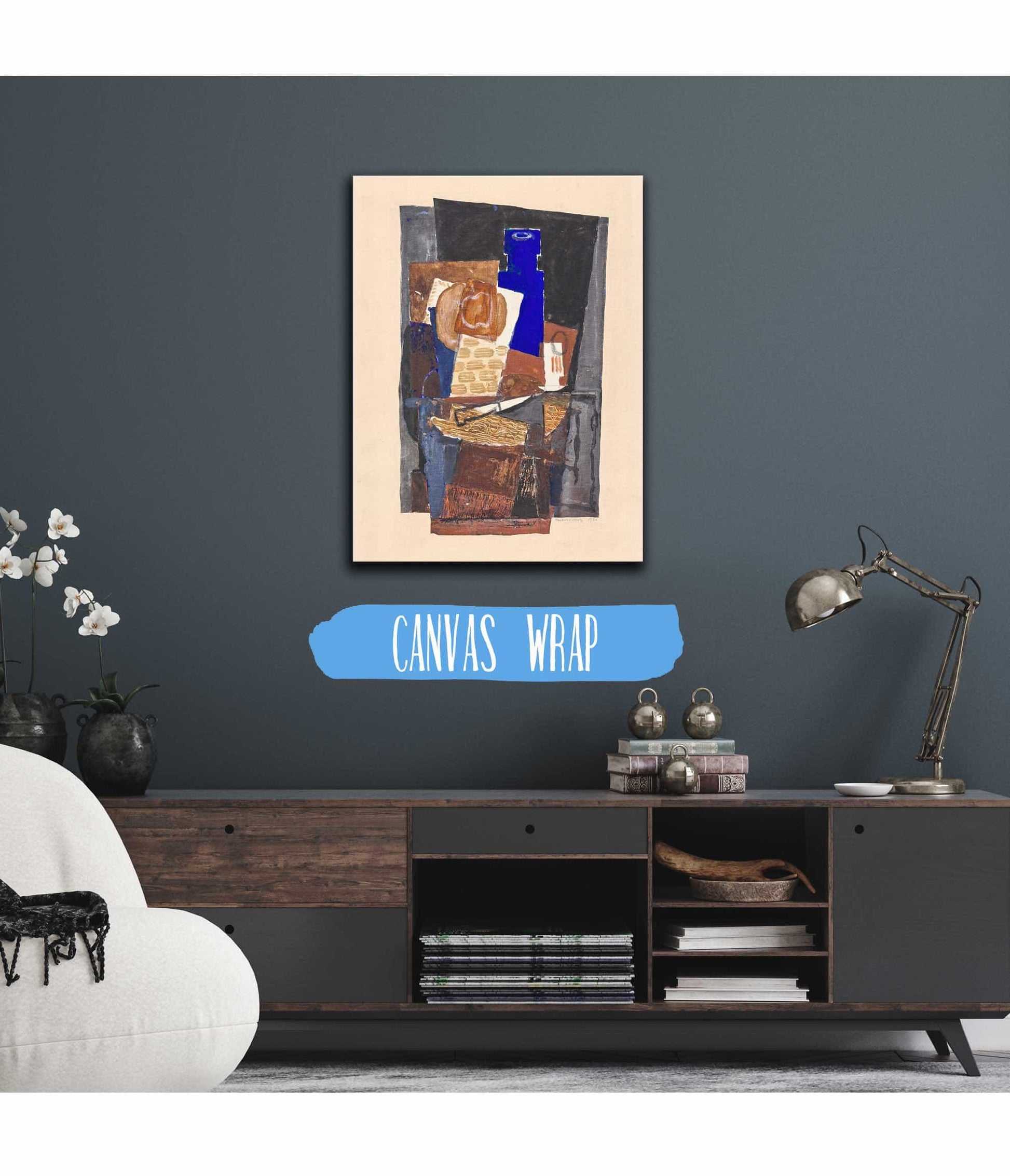 Still Life With Knife by Louis Marcoussis