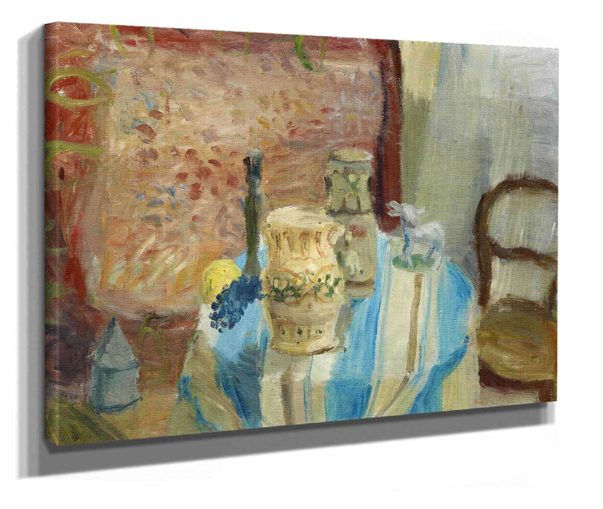 Still Life With Lemon And Grape by Walter Kurt Wiemken
