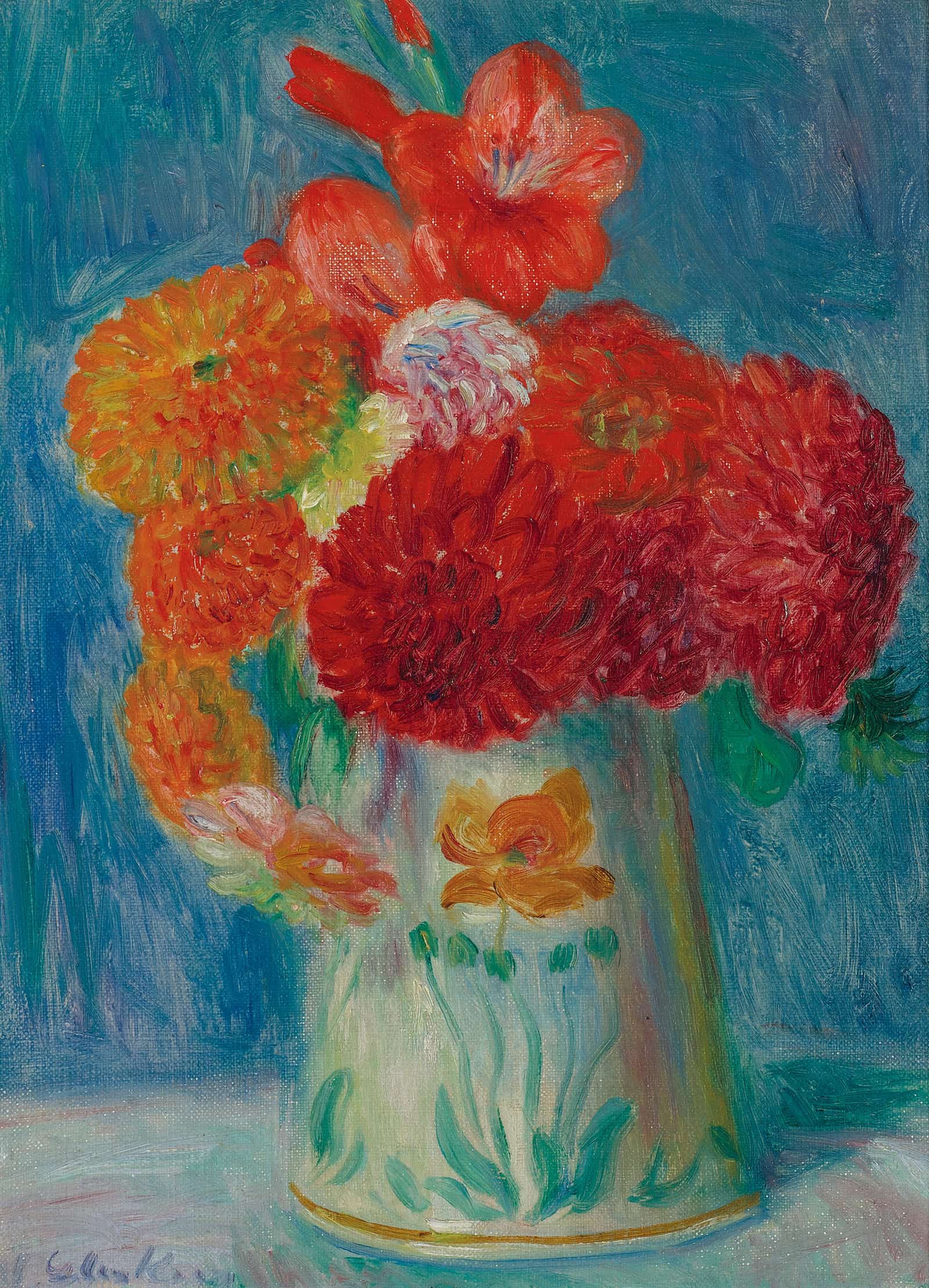 Still Life With Lilies by William James Glackens