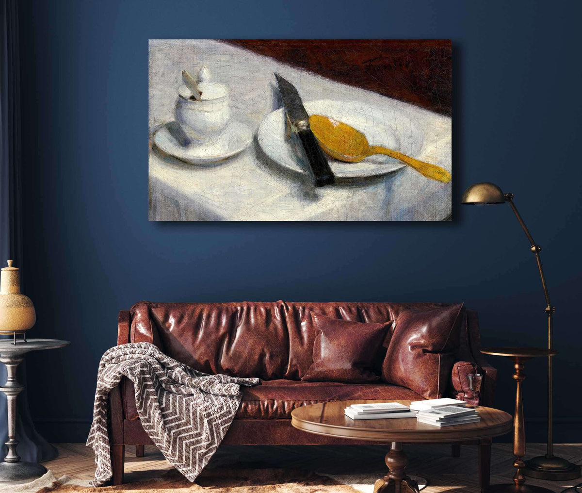 Still Life With Mustard Pot by Henri Fantin Latour