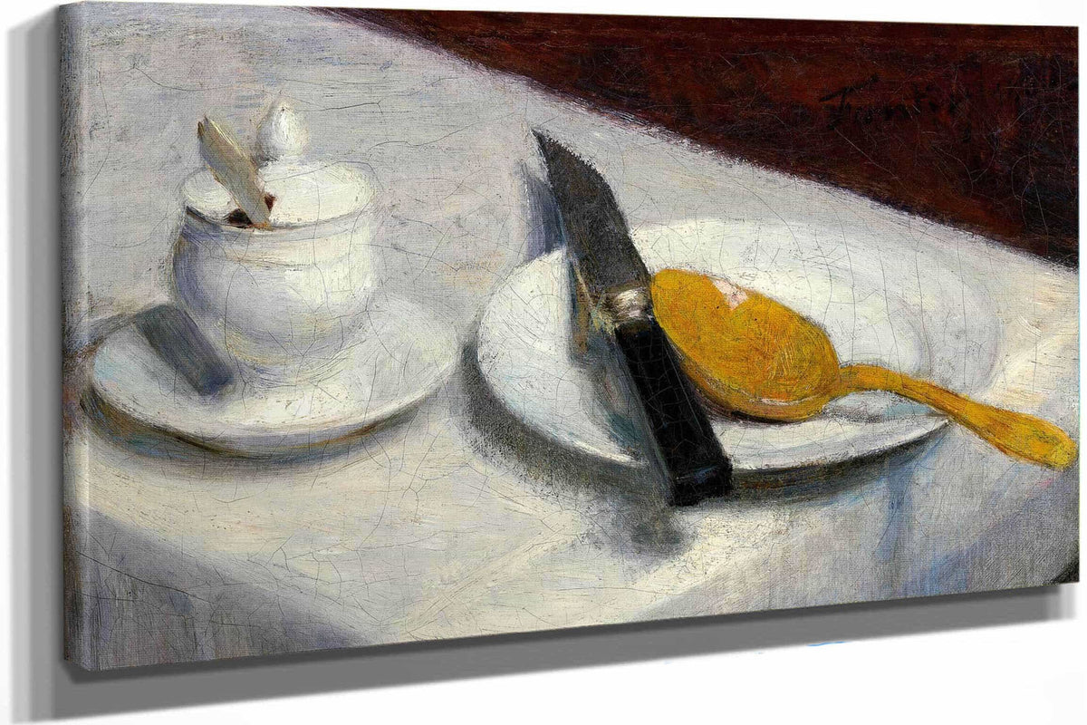 Still Life With Mustard Pot by Henri Fantin Latour