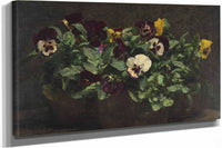 Still Life With Pansies  by Henri Fantin Latour
