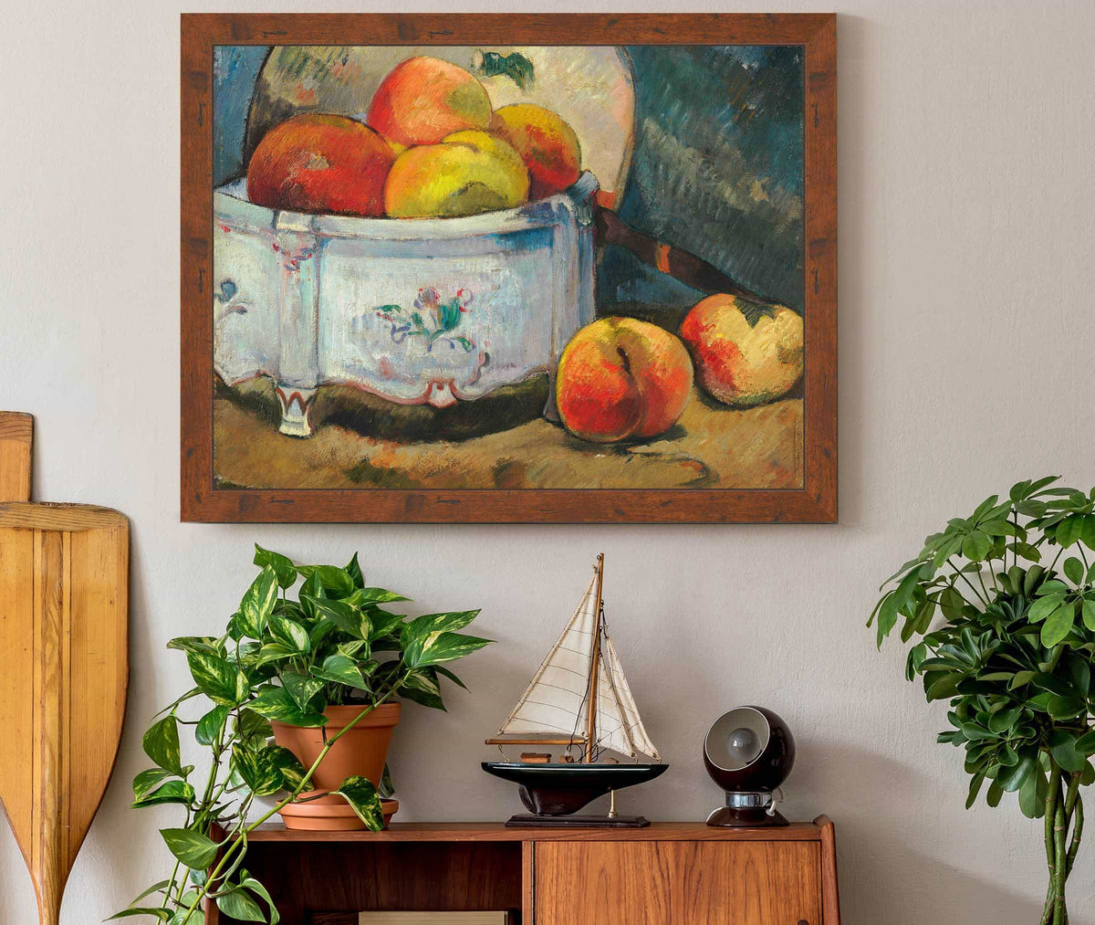 Still Life With Peaches by Paul Gauguin