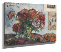 Still Life With Peonies by Paul Gauguin