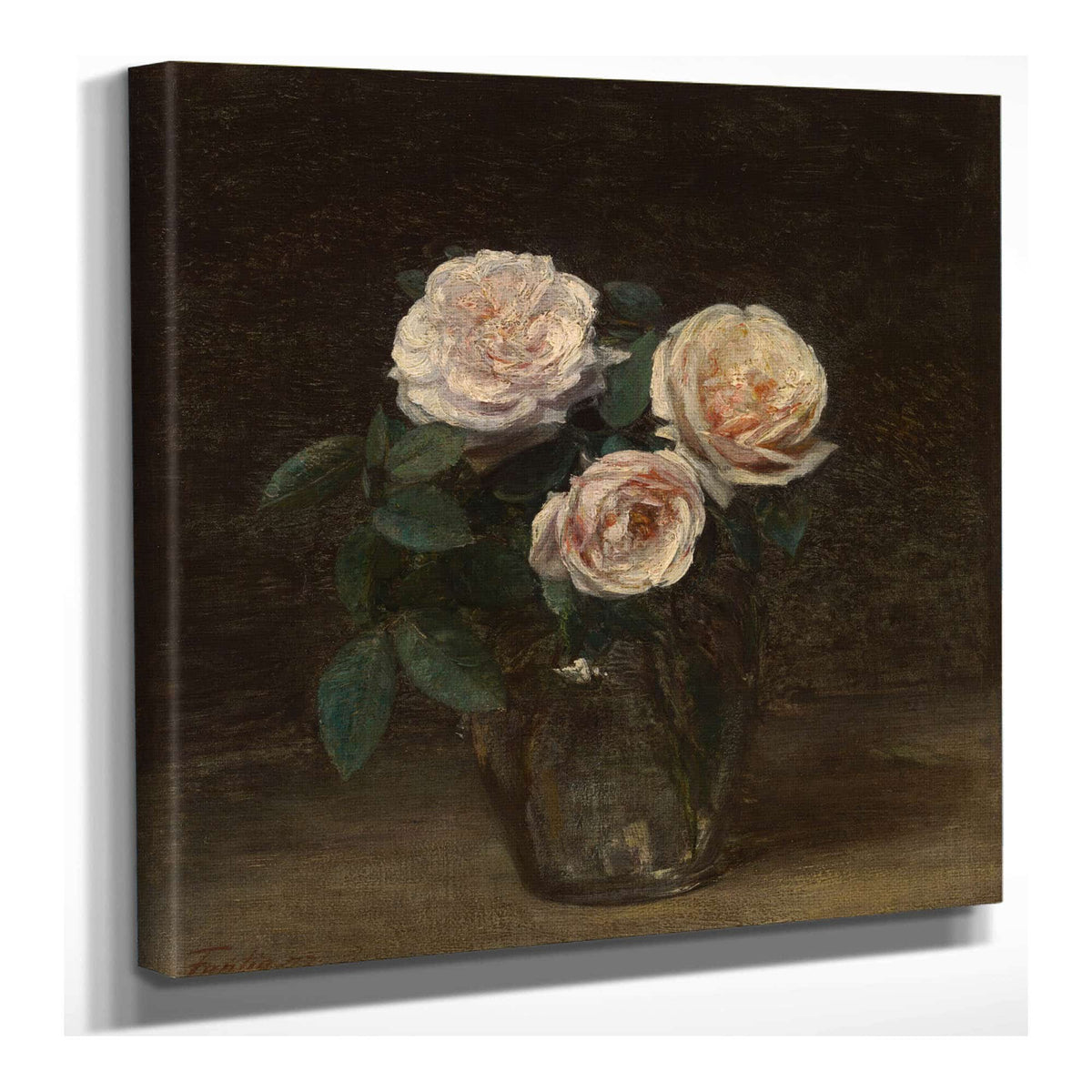Still Life With Roses by Henri Fantin Latour