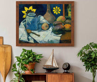 Still Life With Teapot And Fruit by Paul Gauguin