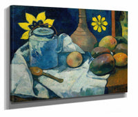 Still Life With Teapot And Fruit by Paul Gauguin