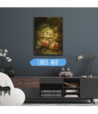 Still Life With White And Red Roses  by Narcisse Virgile Diaz De La Pena