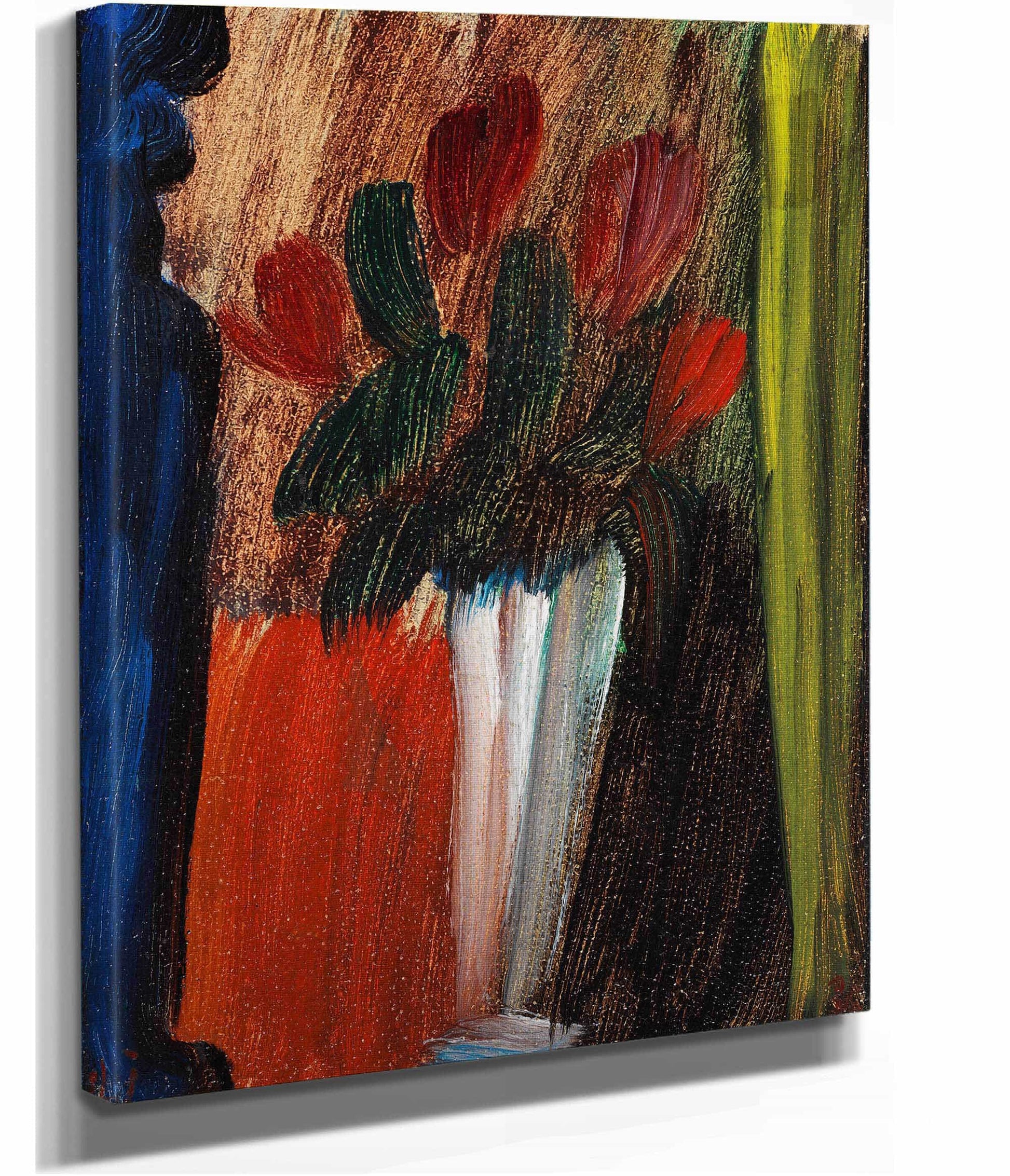 Stillleben Blumen In Weiber Vase by Alexej Von Jawlensky