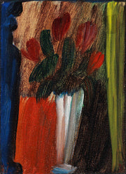 Stillleben Blumen In Weiber Vase by Alexej Von Jawlensky