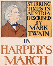 Stirring Times In Austria Described By Mark Twain In Harpers March by Edward Penfield