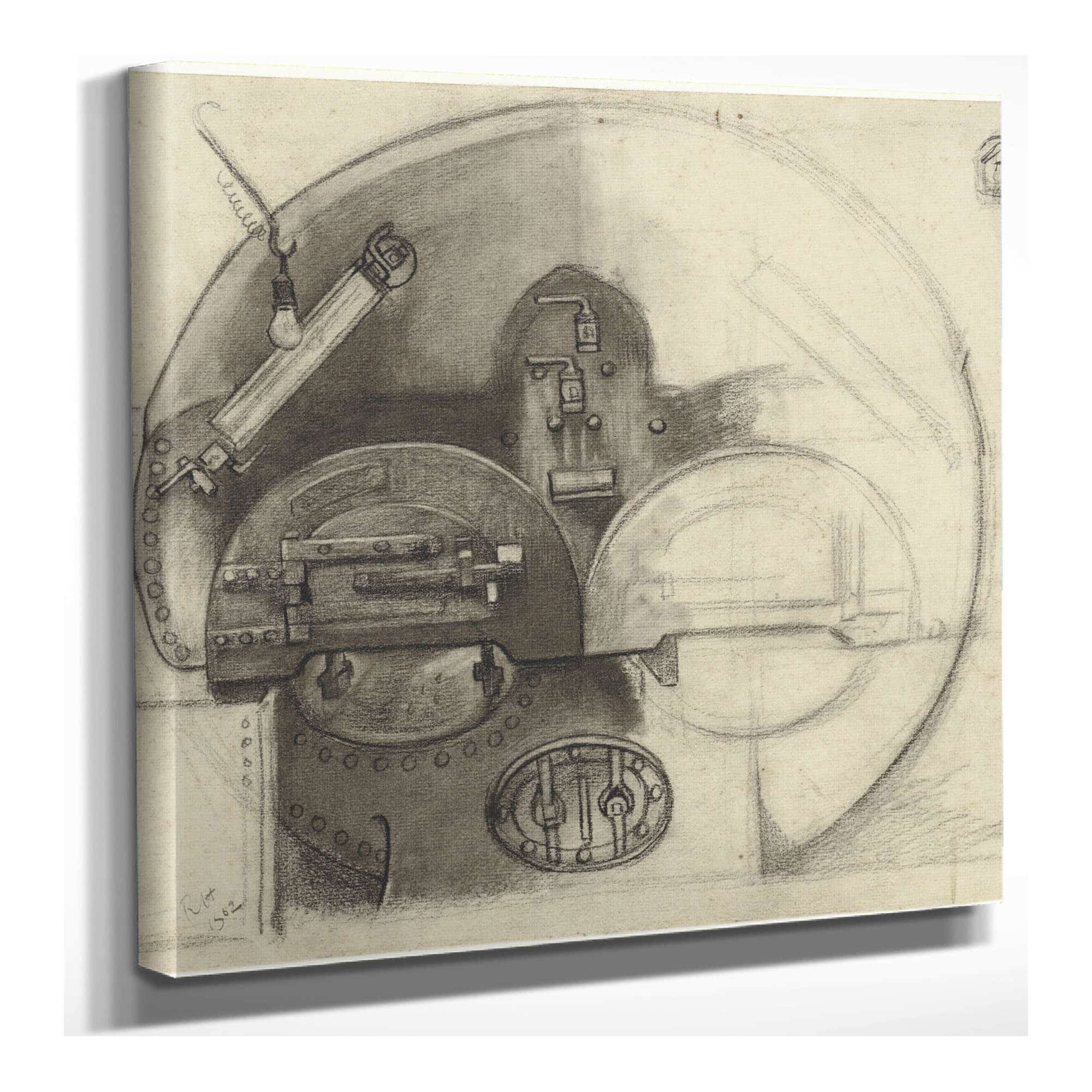 Stoomketel by Richard Nicolaus Roland Holst