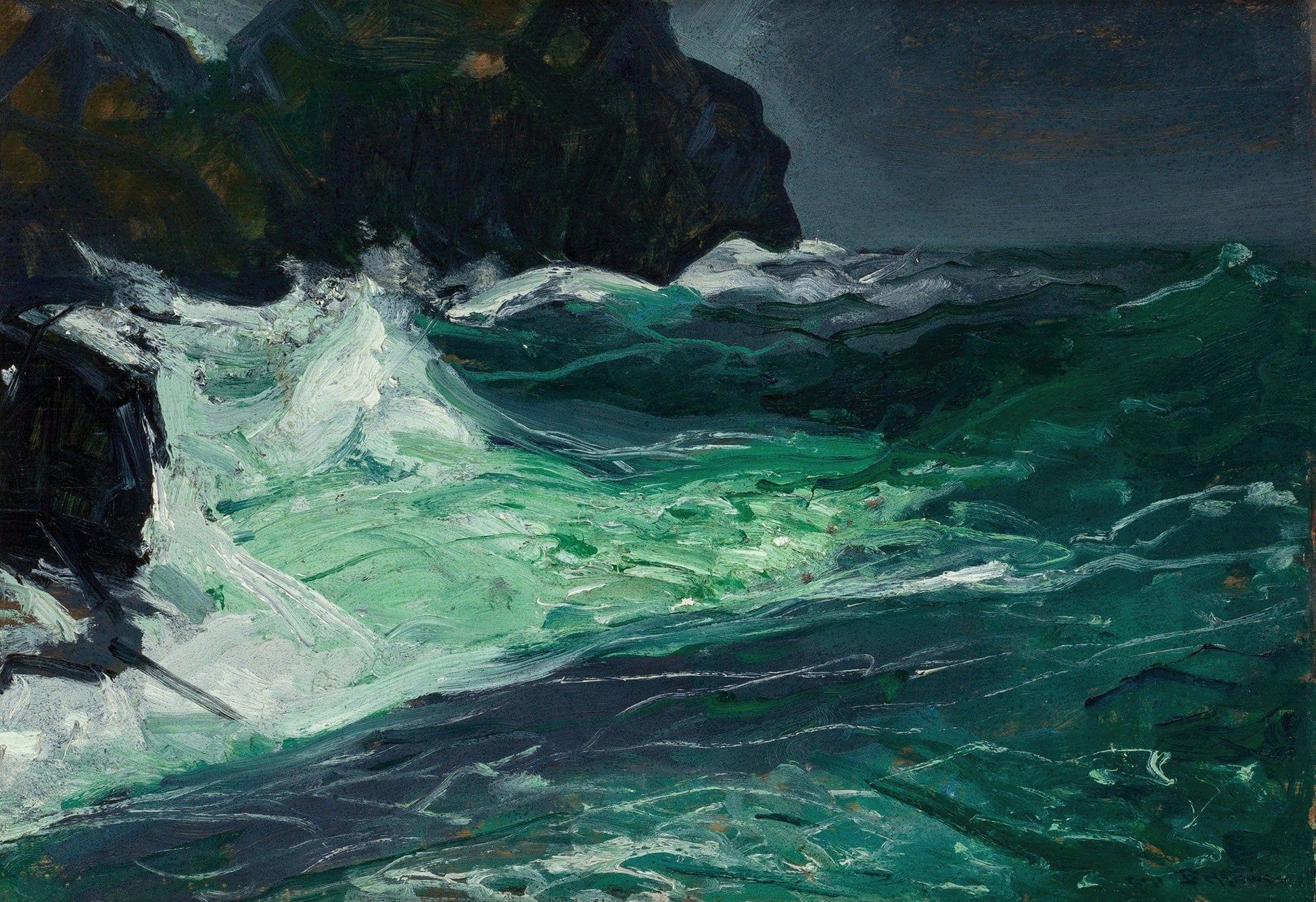 Storm Sea by George Wesley Bellows