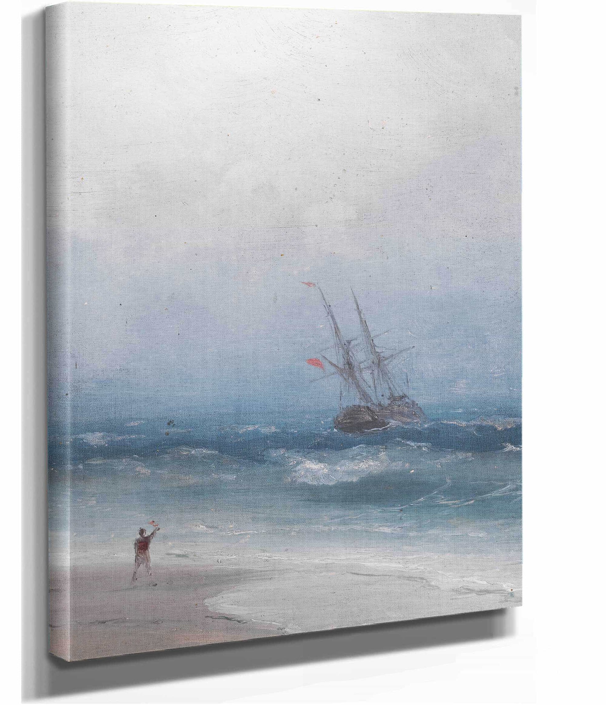 Stormy Coast by Ivan Konstantinovich Aivazovsky