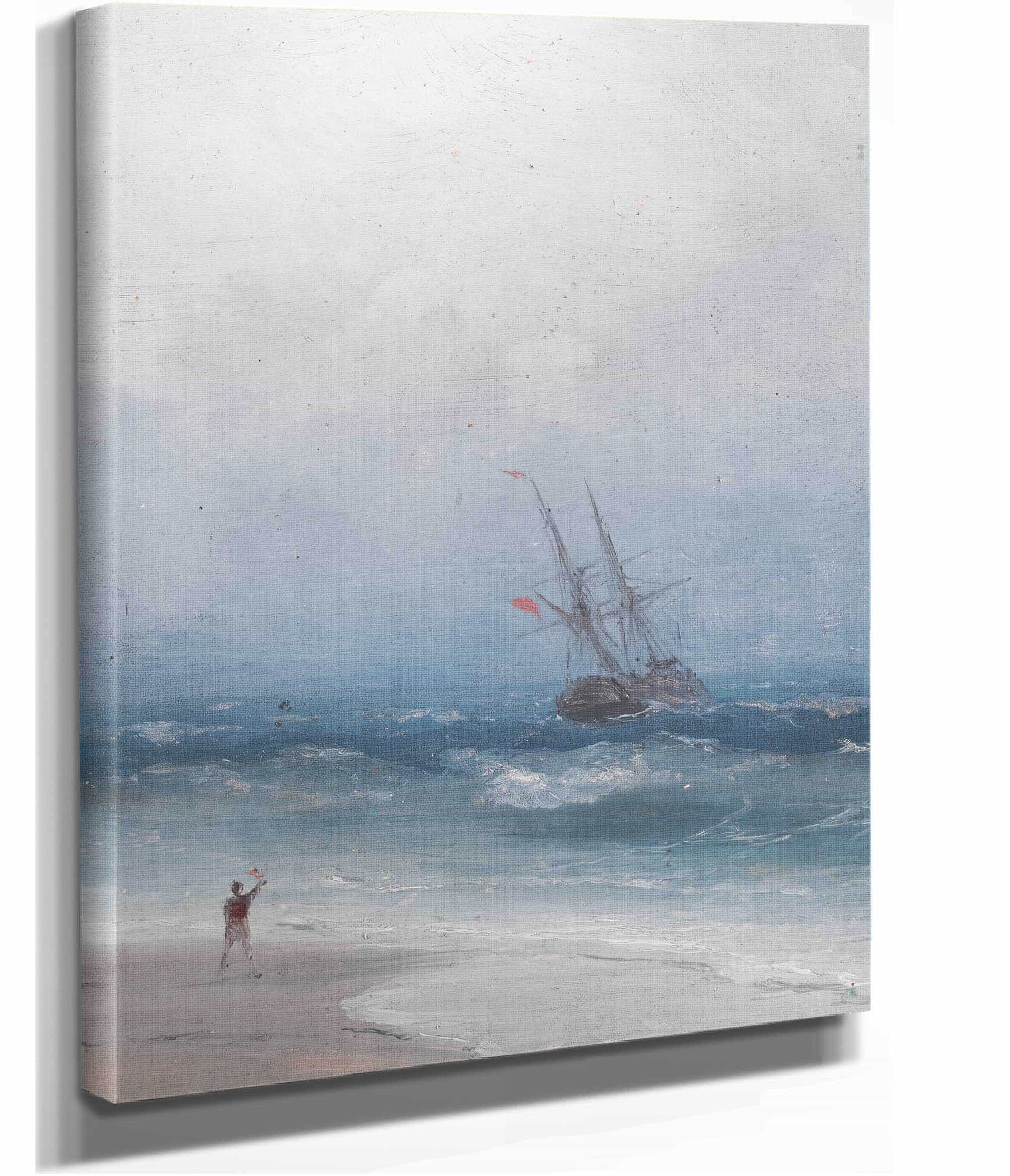 Stormy Coast by Ivan Konstantinovich Aivazovsky