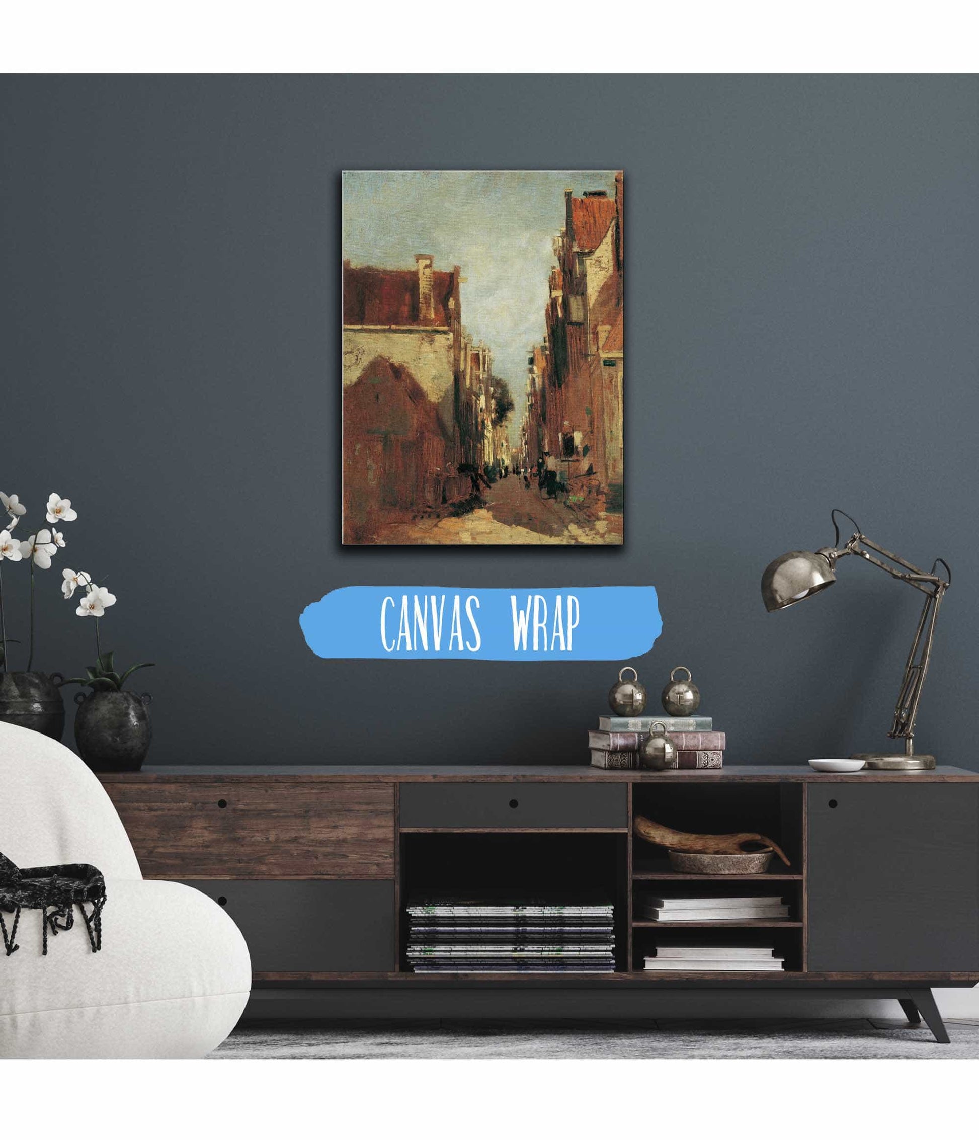 Strabe In Amsterdam by Tina Blau