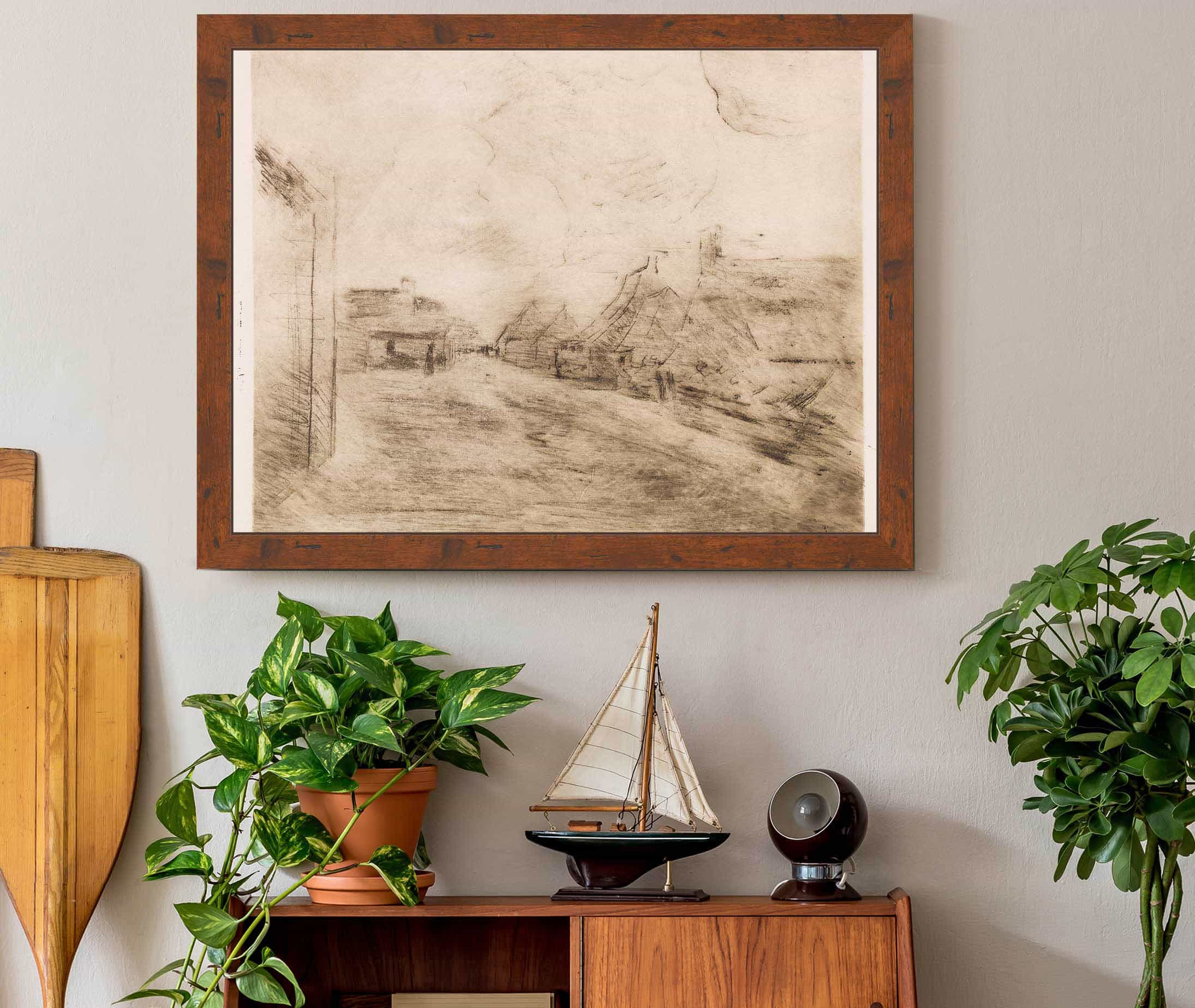 Strabe In Zandvoort by Max Liebermann