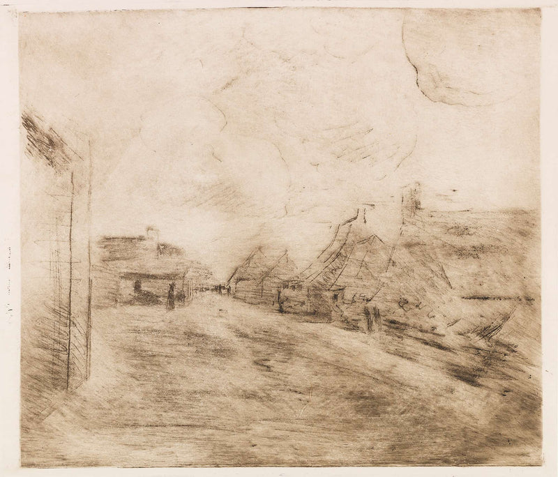 Strabe In Zandvoort by Max Liebermann