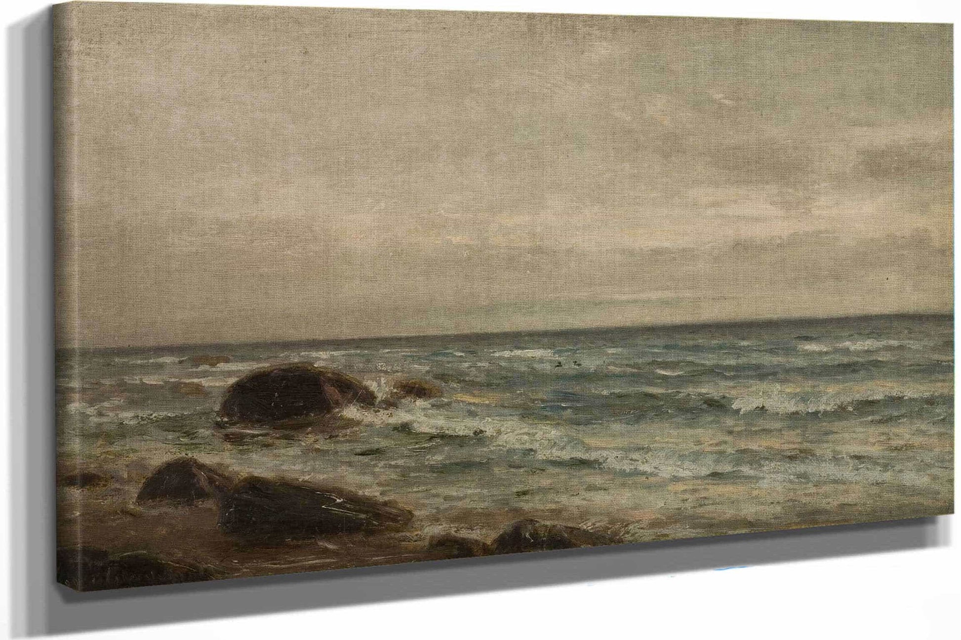 Strandparti Jaeren by Amaldus Nielsen