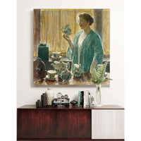 Strawberry Tea Set by Childe Hassam