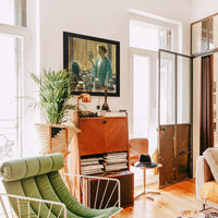 Strawberry Tea Set by Childe Hassam