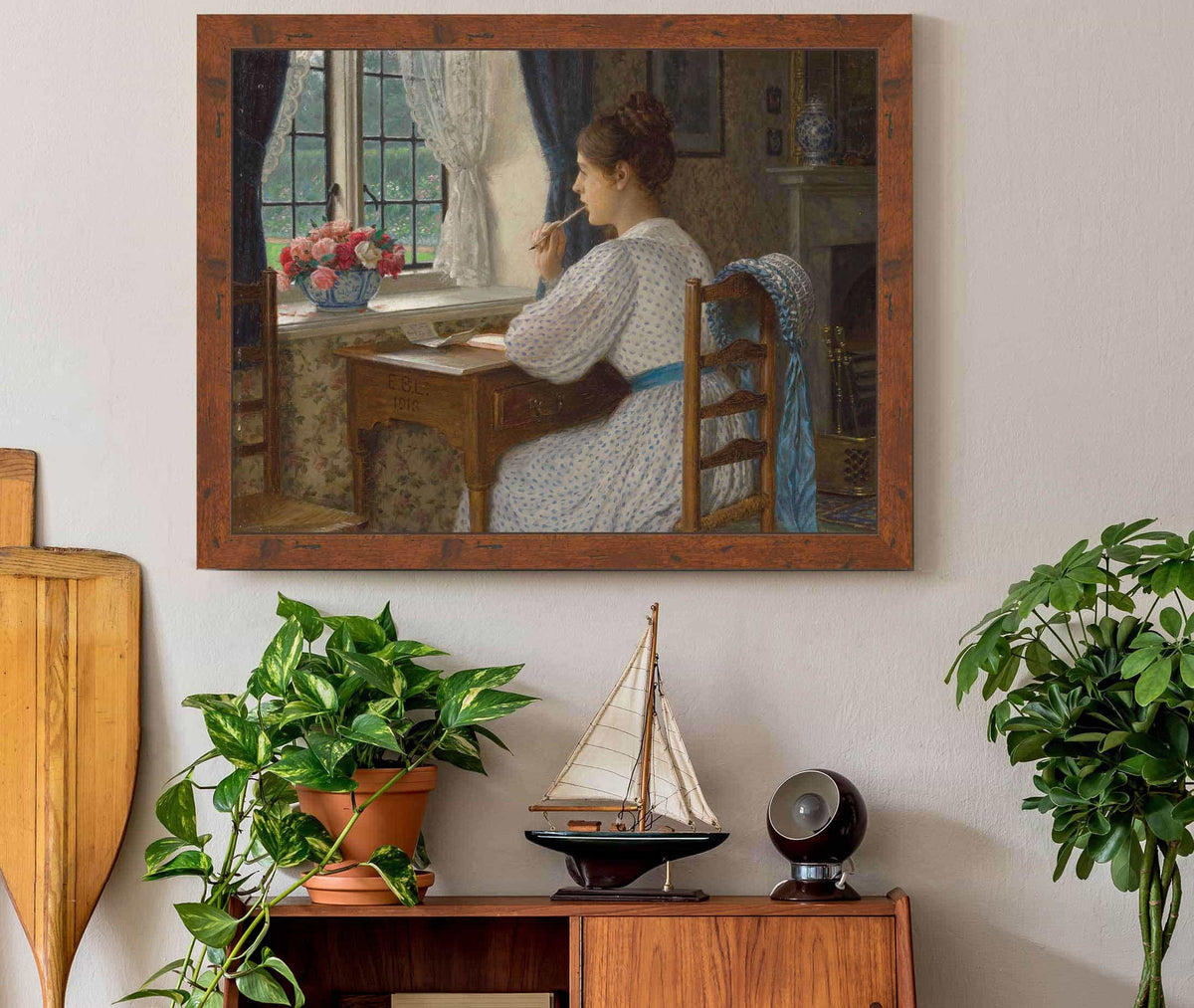 Straying Thoughts by Edmund Blair Leighton