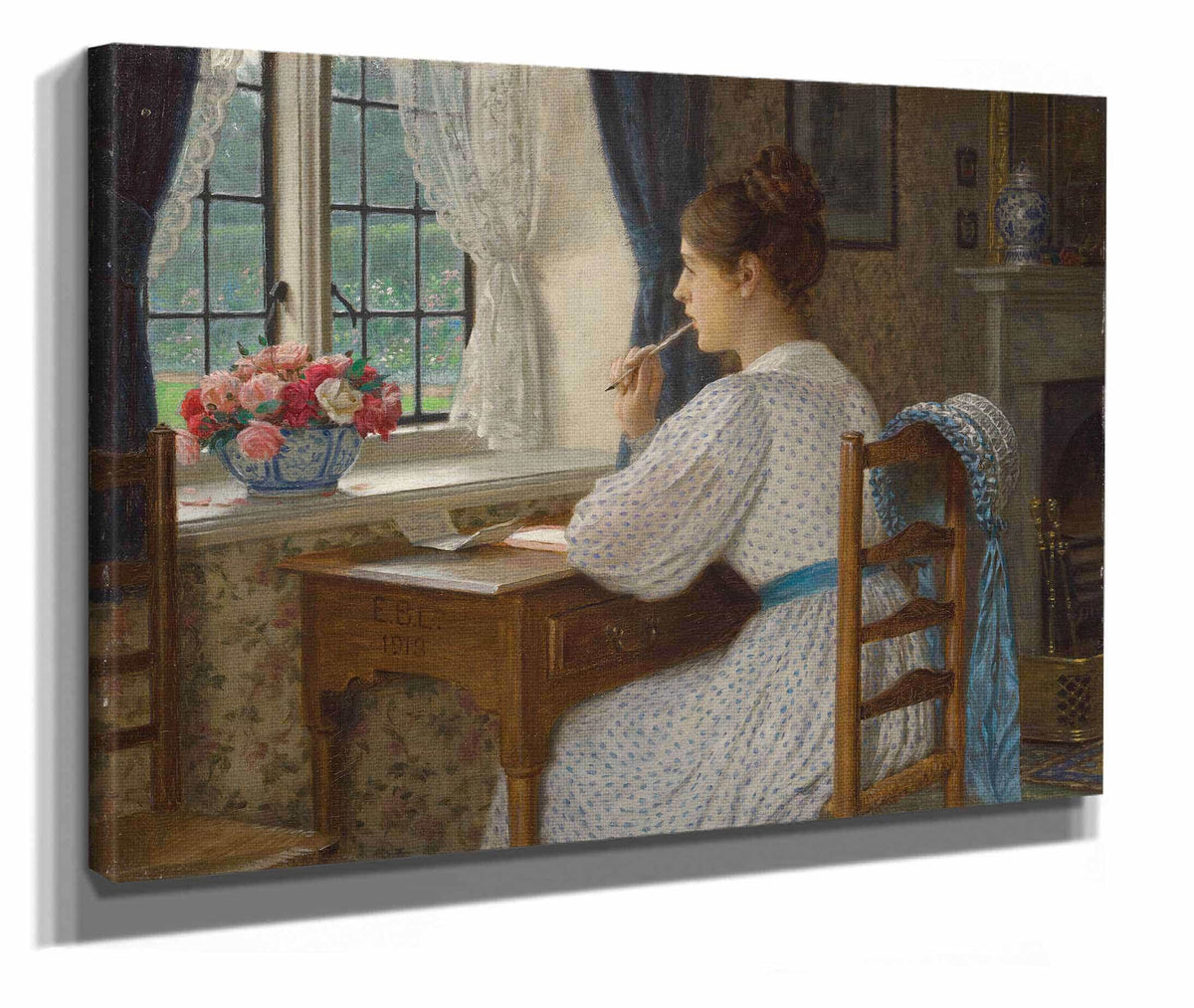 Straying Thoughts by Edmund Blair Leighton