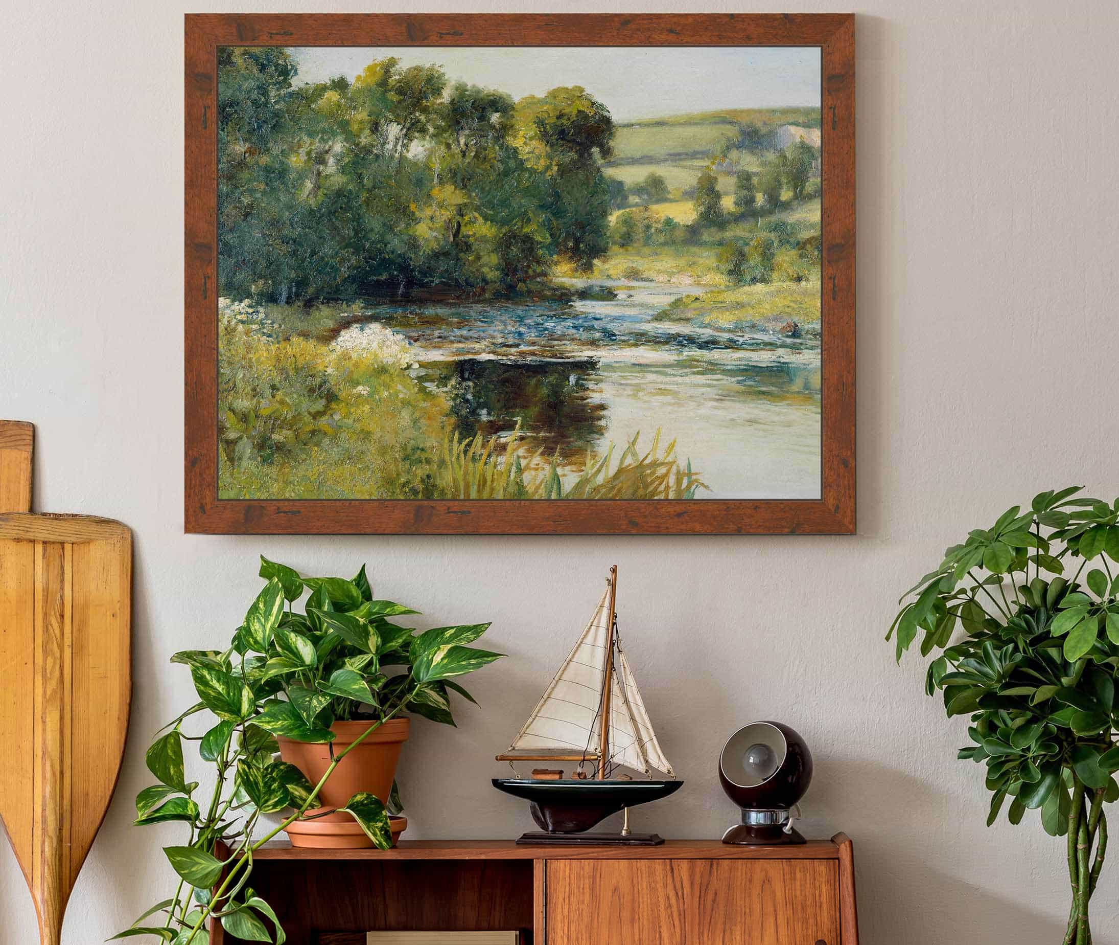 Streamside by Edward Mitchell Bannister