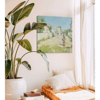 Street In Gloucester by Childe Hassam