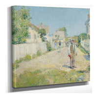 Street In Gloucester by Childe Hassam