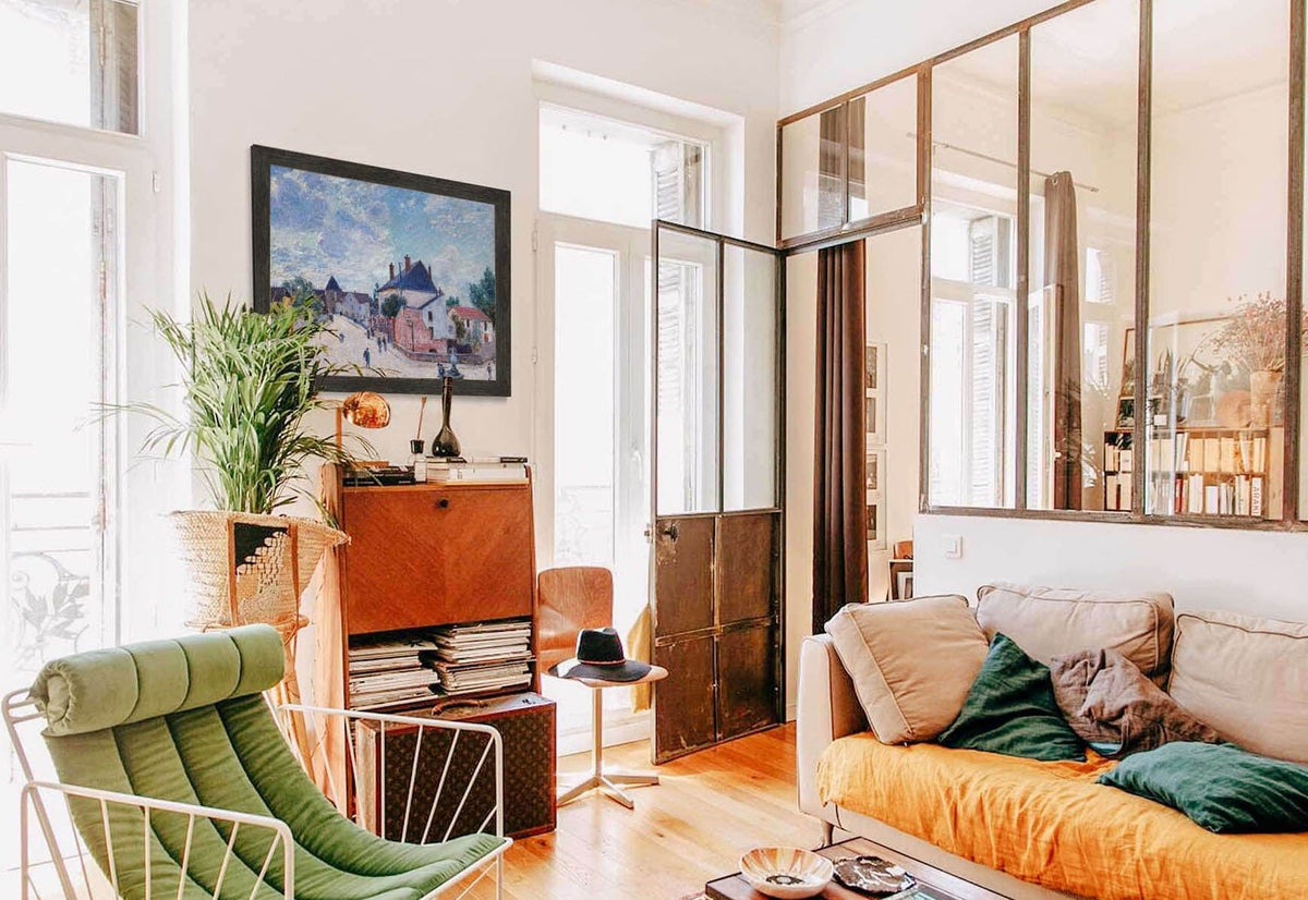 Street In Moret by Alfred Sisley