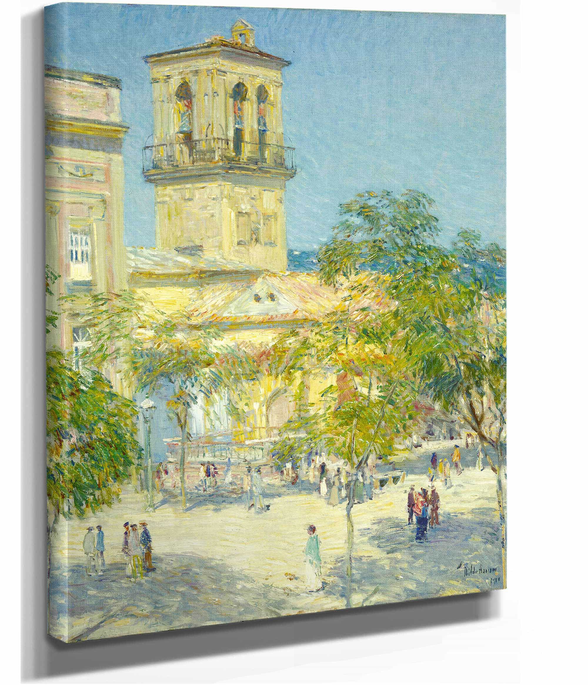 Street Of The Great Captain Cordoba by Childe Hassam