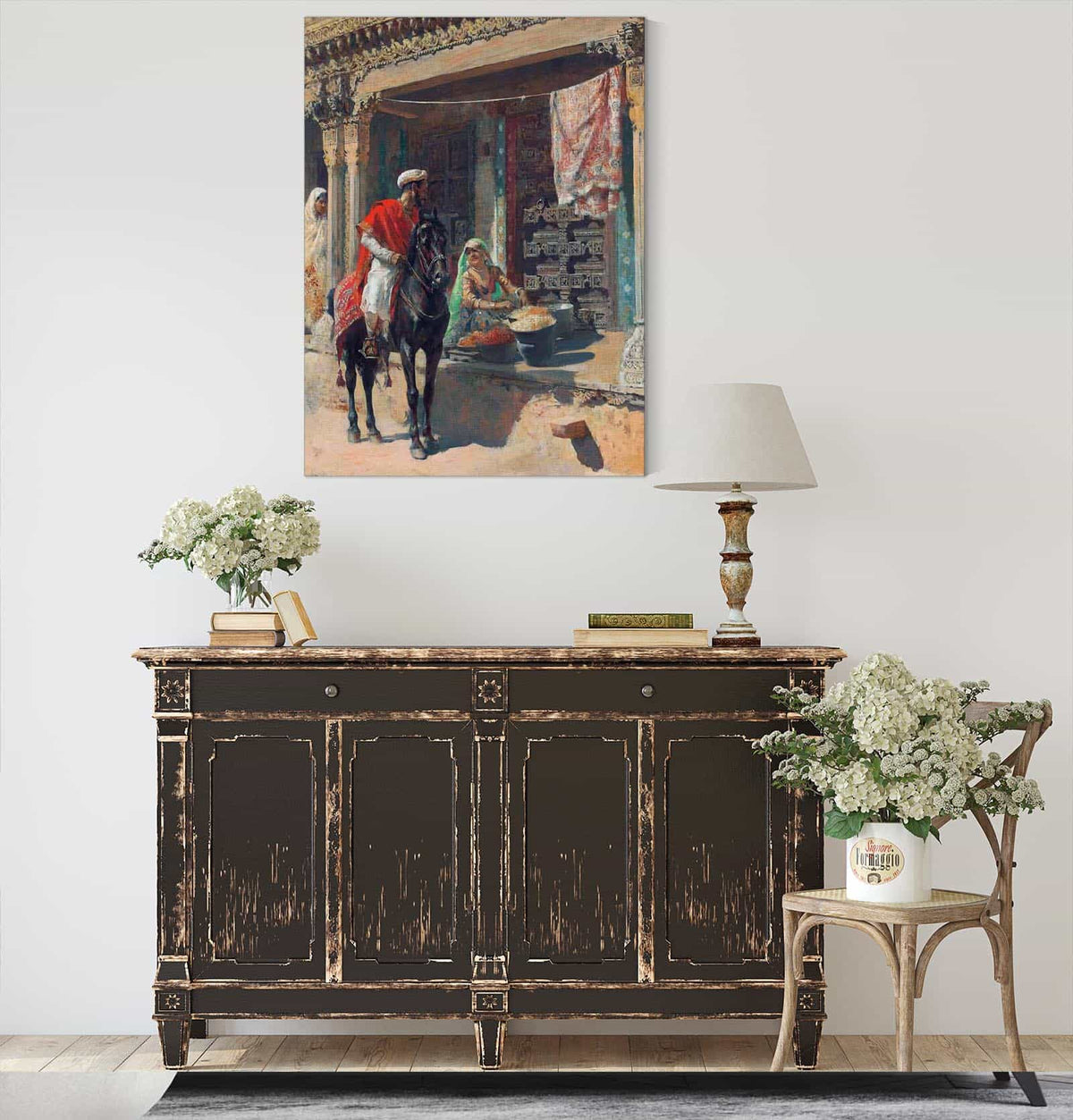 Street Vendor Ahmedabad by Edwin Lord Weeks