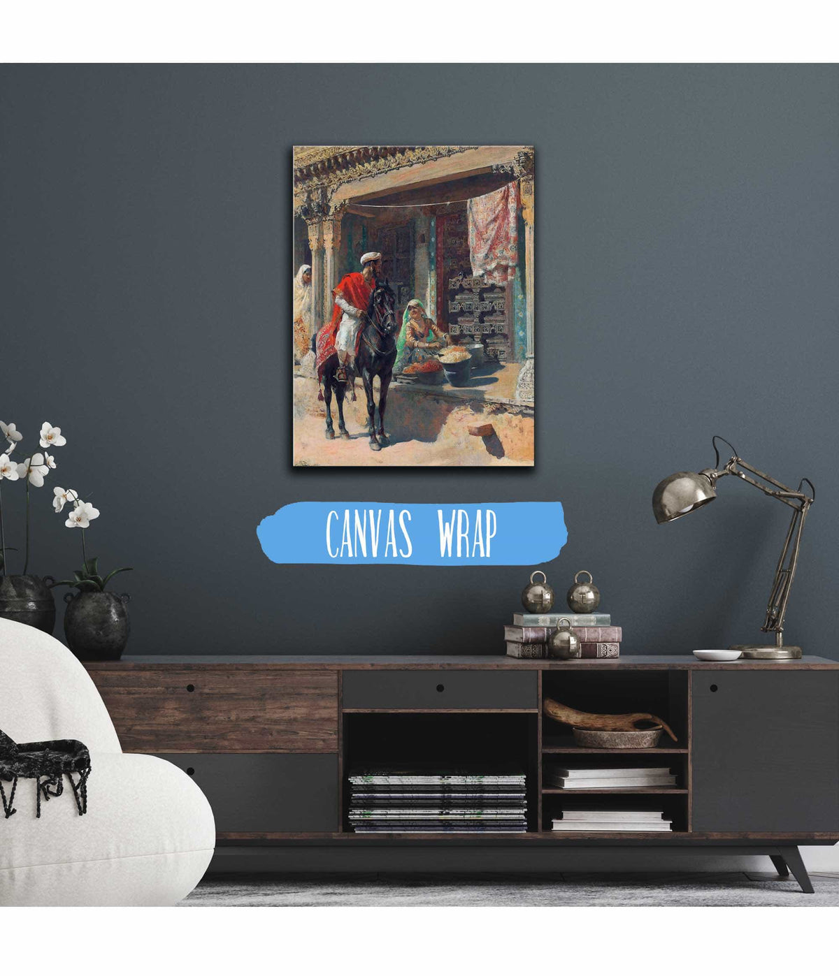 Street Vendor Ahmedabad by Edwin Lord Weeks